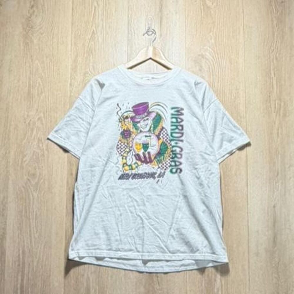 Fruit-of-the-loom Men's Grey and White T-shirt